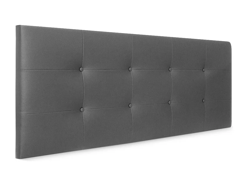 DHOME Getuft kunstleer hoofdeinde 150x60cm bedden 150 - grijs