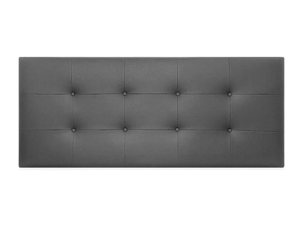 DHOME Getuft kunstleer hoofdeinde 150x60cm bedden 150 - grijs