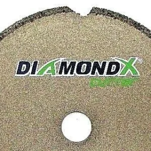 3" Diamond X Van metaal Cutting Blade Cut-Off Wheel - Type 1 Angle Grinders