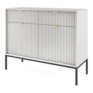 Dressoir AVON SB104 2D2D 104x39x83 Grijs