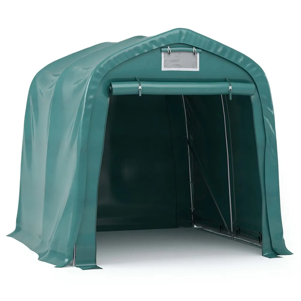 Garagetent 1,6x2,4 m VINYL groen