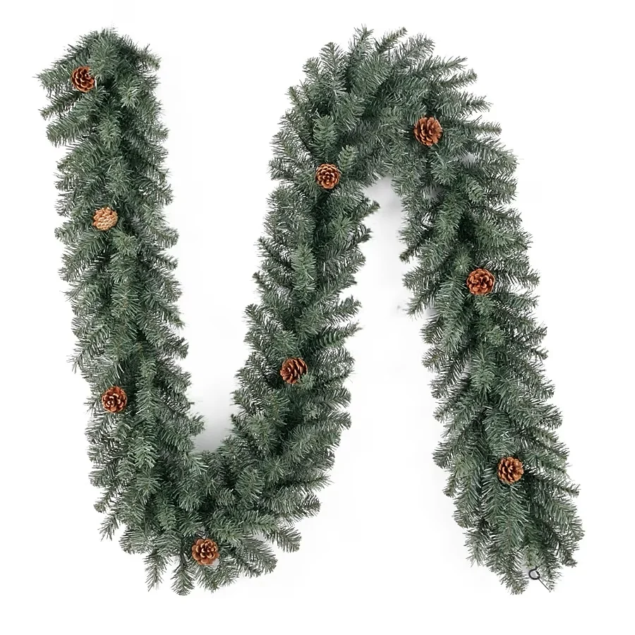 Holiday Living Indoor/Outdoor 9-ft Monroe Dennen Artificial Garland