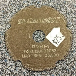 2" Inch Metal Cutting Diamond X Blade Cut-Off Wheel - Type 1 Angle Grinders