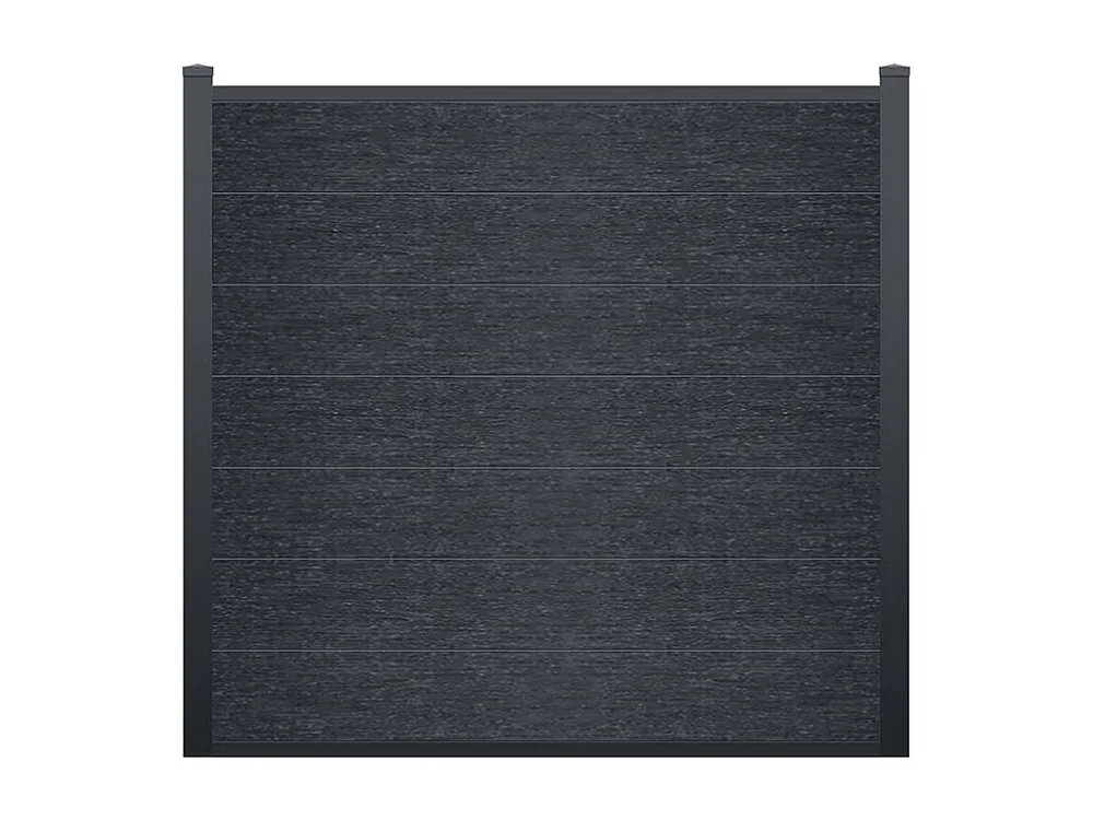 Omheining van composietplaten ENOLA H.180 cm - Antraciet - Koop nu louter online