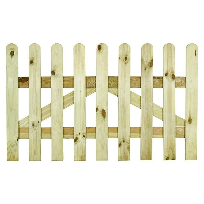 Outdoor Life Products Tuinpoort Grenen - 60 x 100 x 3 cm, Geïmpregneerd