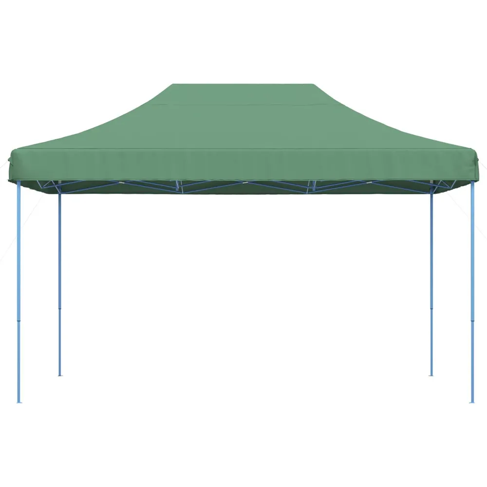 Partytent inklapbaar pop-up 440x292x315 cm groen