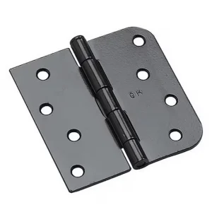 Residential Entry Door Ebbenhout 4" Full Mortise Combination Butt Hinge - 5/8" Radius