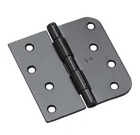 Residential Entry Door Ebbenhout 4" Full Mortise Combination Butt Hinge - 5/8" Radius