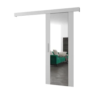 Schuifdeuren Salwador II 70x204 cm (Wit / Wit / Zilver)