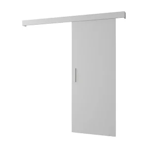 Schuifdeuren Salwador I 70x204 cm (Wit / Wit / Zilver)