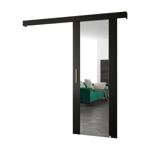 Schuifdeuren Salwador II 70x204 cm (Zwart / Zwart / Gouden)