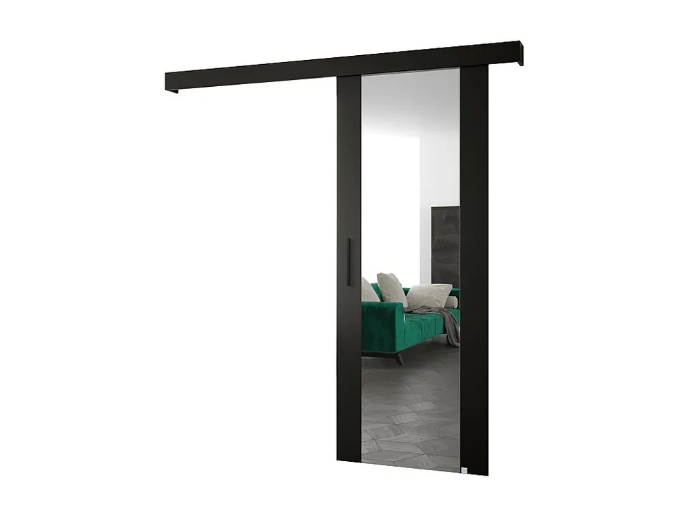 Schuifdeuren Salwador II 70x204 cm (Zwart / Zwart / Zwart)