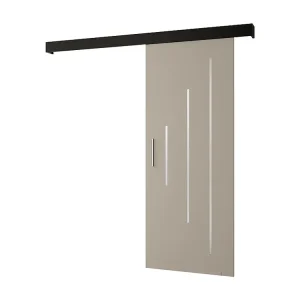 Schuifdeuren Salwador Y 80x204 cm (Casjmier / Zwart / Zilver)