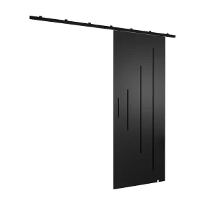 Schuifdeuren Zonda Y 70x204 cm (Zwart)