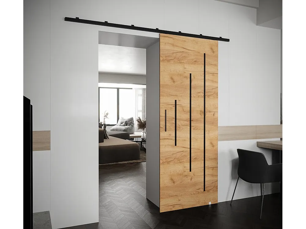 Schuifdeuren Zonda Y 80x204 cm (Eiken Kraft)