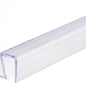 Shower Door Glashelder Sweep PVC Seal - Fin 1/2"