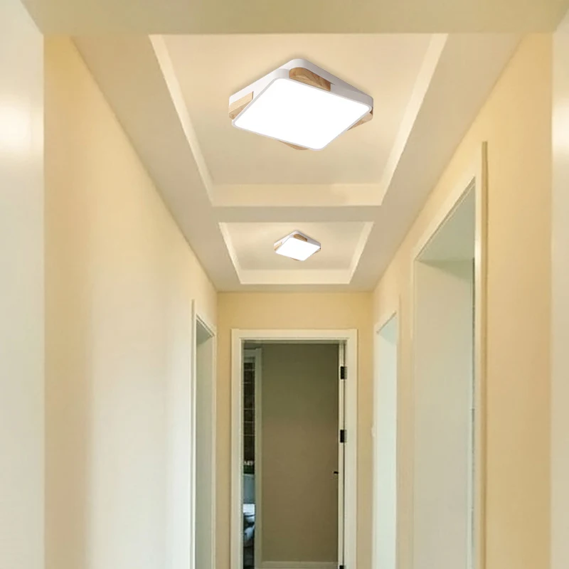 16"/19,5"/35,5" acryl verlichtingsarmatuur hedendaagse rechthoekige plafondverlichting inbouw zwart/wit voor woonkamer