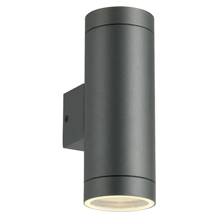 llitt Led-wandlamp Daniel II - l x b x h: 106 x 76 x 208 mm, Antraciet