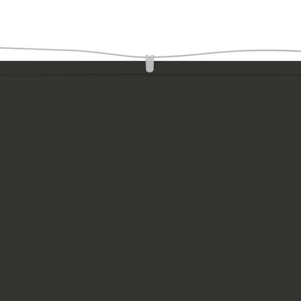 Luifel verticaal 60x360 cm oxford stof antracietkleurig