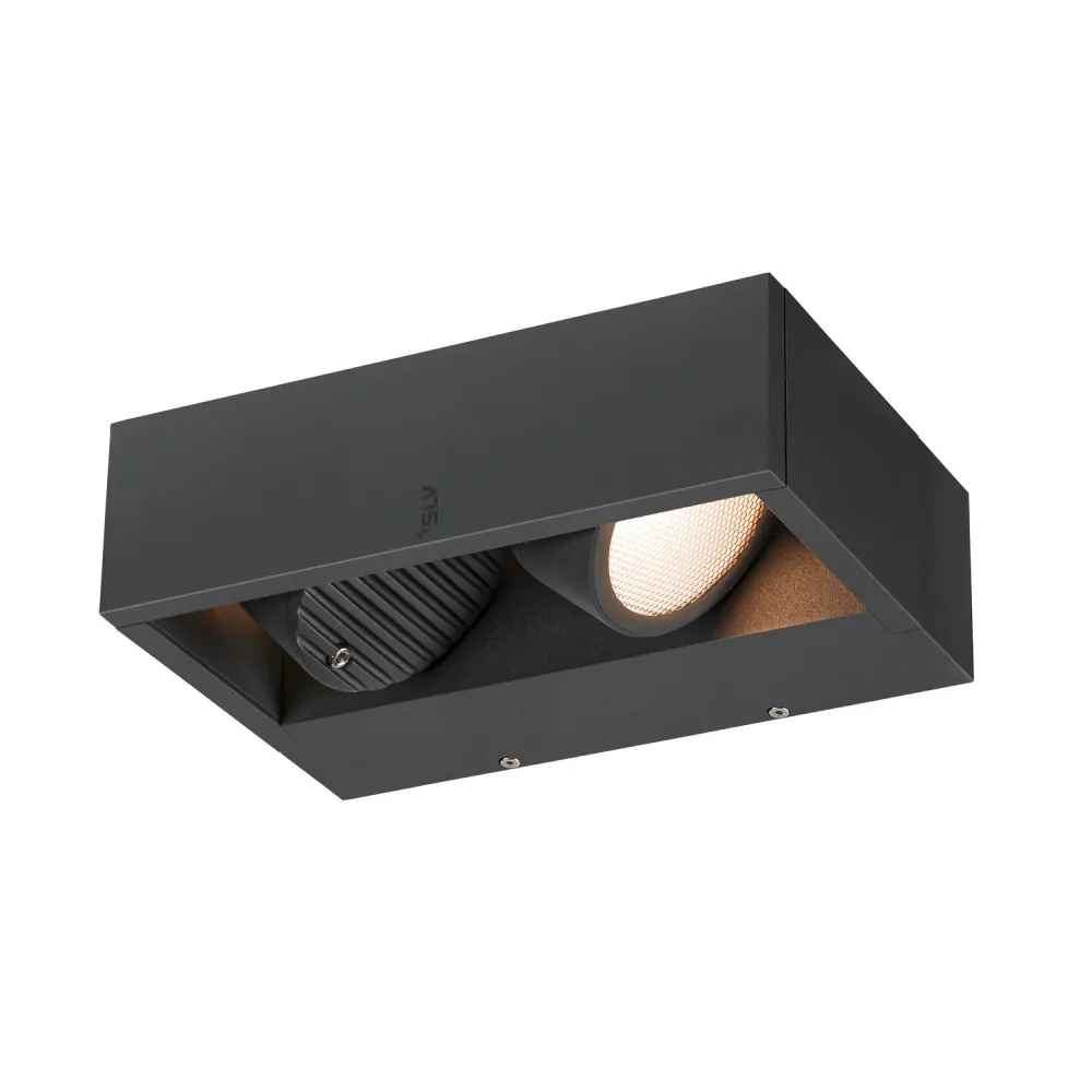 SLV Buitenlamp ESKINA FRAME IP65 Antraciet - Dubbel