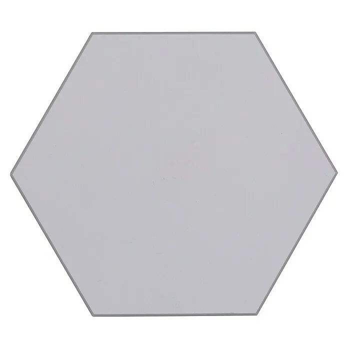 Zelfklevend mozaïek ZeshoekUni SAMT CHA5W - 15,2 x 17,2 cm, Vinyl, Wit