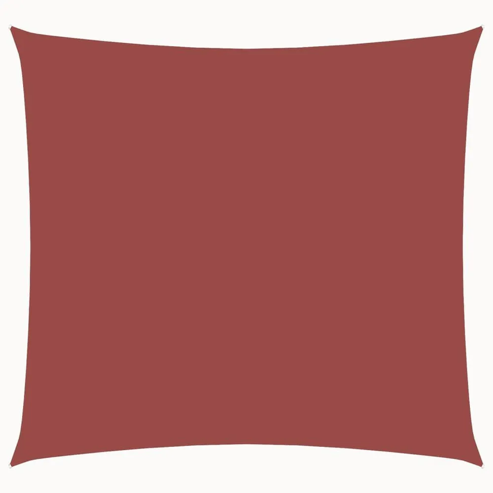 Zonnescherm vierkant 2x2 m oxford stof terracottakleurig