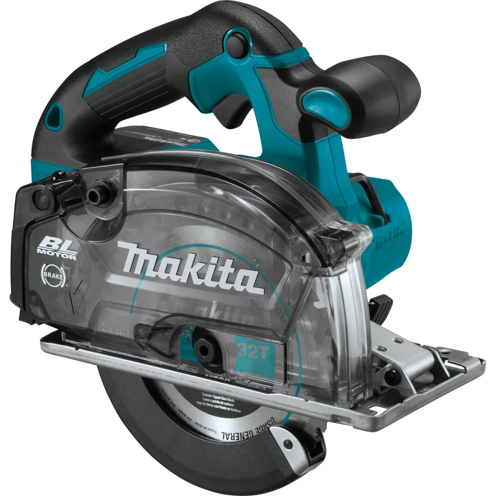 MAKITA 18V LXT® 5‑7/8" Van metaal Cutting Saw w/ Electric Brake & Chip Collector (Tool Only)