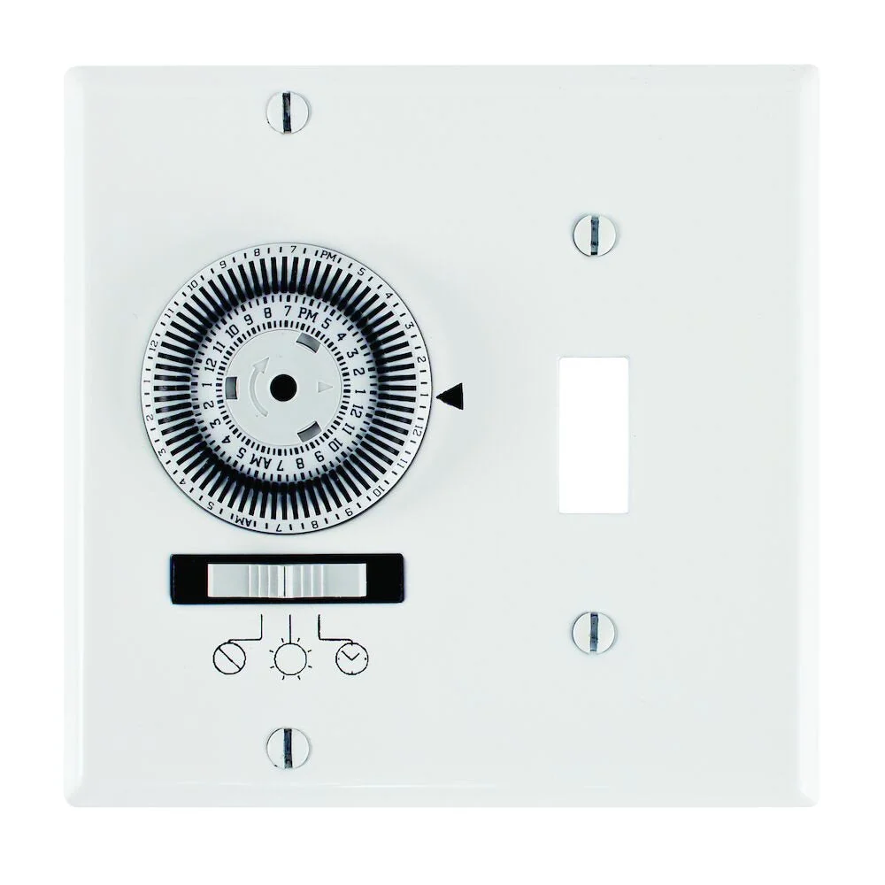 Intermatic - KM2ST-2G - 24-Hour Sterk Mechanical -Wall Timer