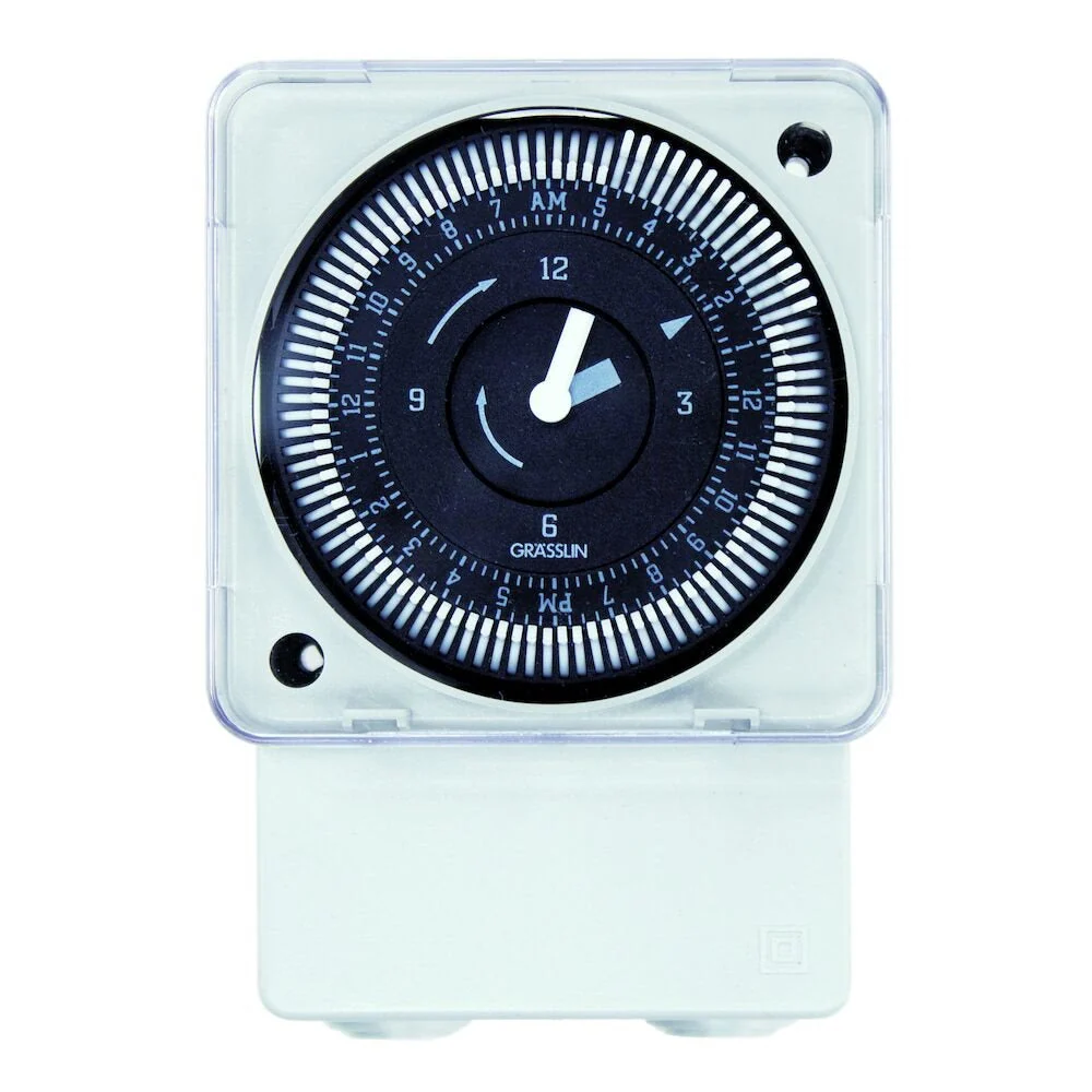 Intermatic - MIL72AQTUZ-240 - 24-Hour 208/240V Electromechanical Surface/DIN Rail Mount Timer Module