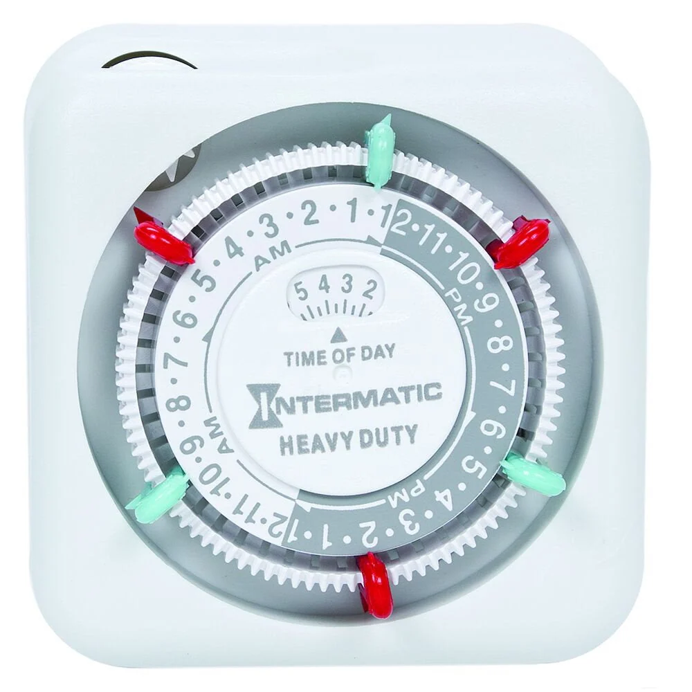 Intermatic - TN311 - Sterk 24-Hour Indoor Mechanical Plug- Timer