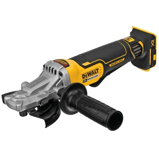 DEWALT 20V MAX* XR 5 . Flathead Paddle-Switch Bescheiden Angle Grinder KICKBACK BREAK (Tool Only)
