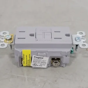 15A, 125V Self-test GFCI Receptacle 1597GRY