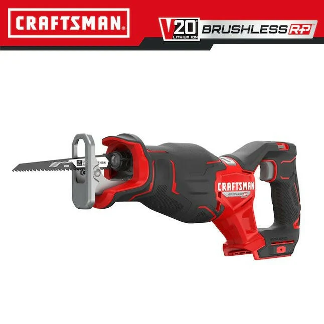 CRAFTSMAN V20 RP 20-volt Max Variable Speed Brushless Batterij Reciprocating Saw (Tool Only)
