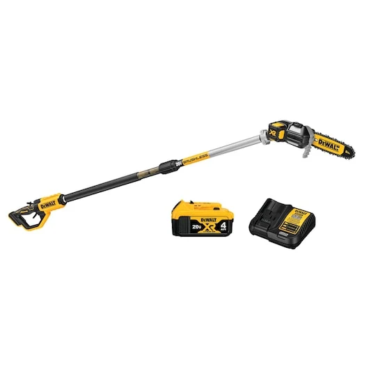 DEWALT 20V MAX* XR Pole Saw Kit W/ 4Ah Battery