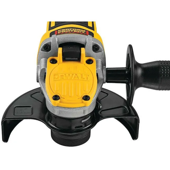 DeWalt XR POWER DETECT 4.5- 20-Volt Max Paddle Switch Brushless Cordless Angle Grinder