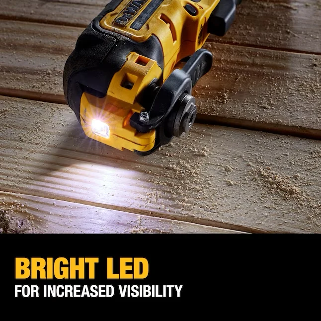 DEWALT XTREME Zonder snoer Brushless 12-volt Max Variable Speed 4-Piece Oscillating Multi-Tool Kit