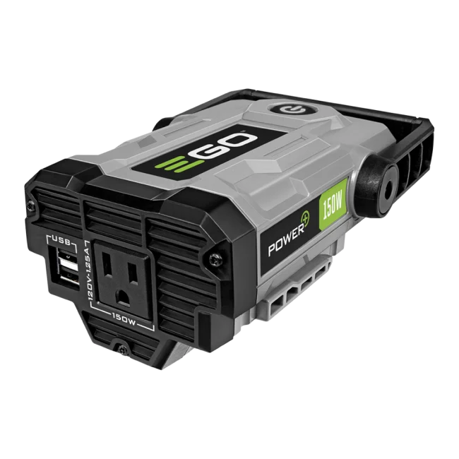 EGO Power+ PAD1500 Nexus Escape 150-Watt Power Inverter featuring 2 USB Ports and 1 120-Volt AC Power Outlet