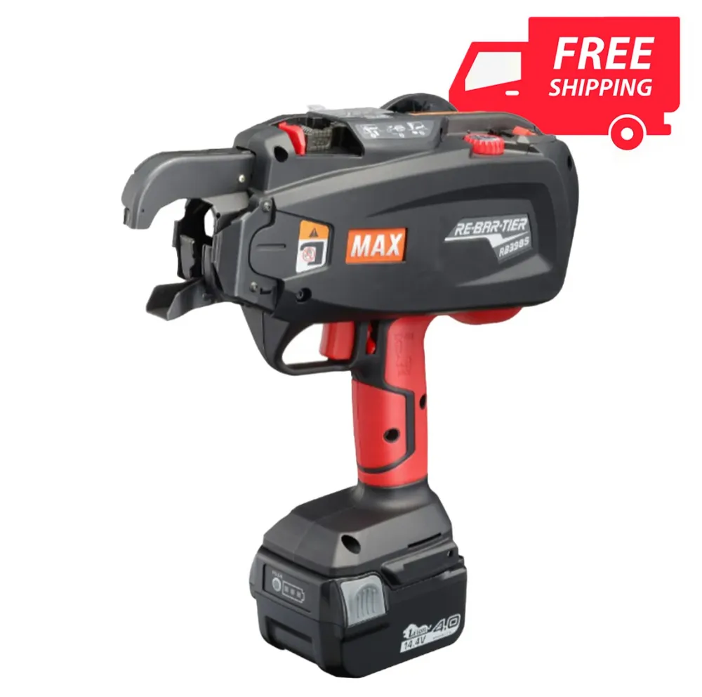 MAX Rebar Tying Tool Up To #5 X #6 w/ 21GA Wire Kit