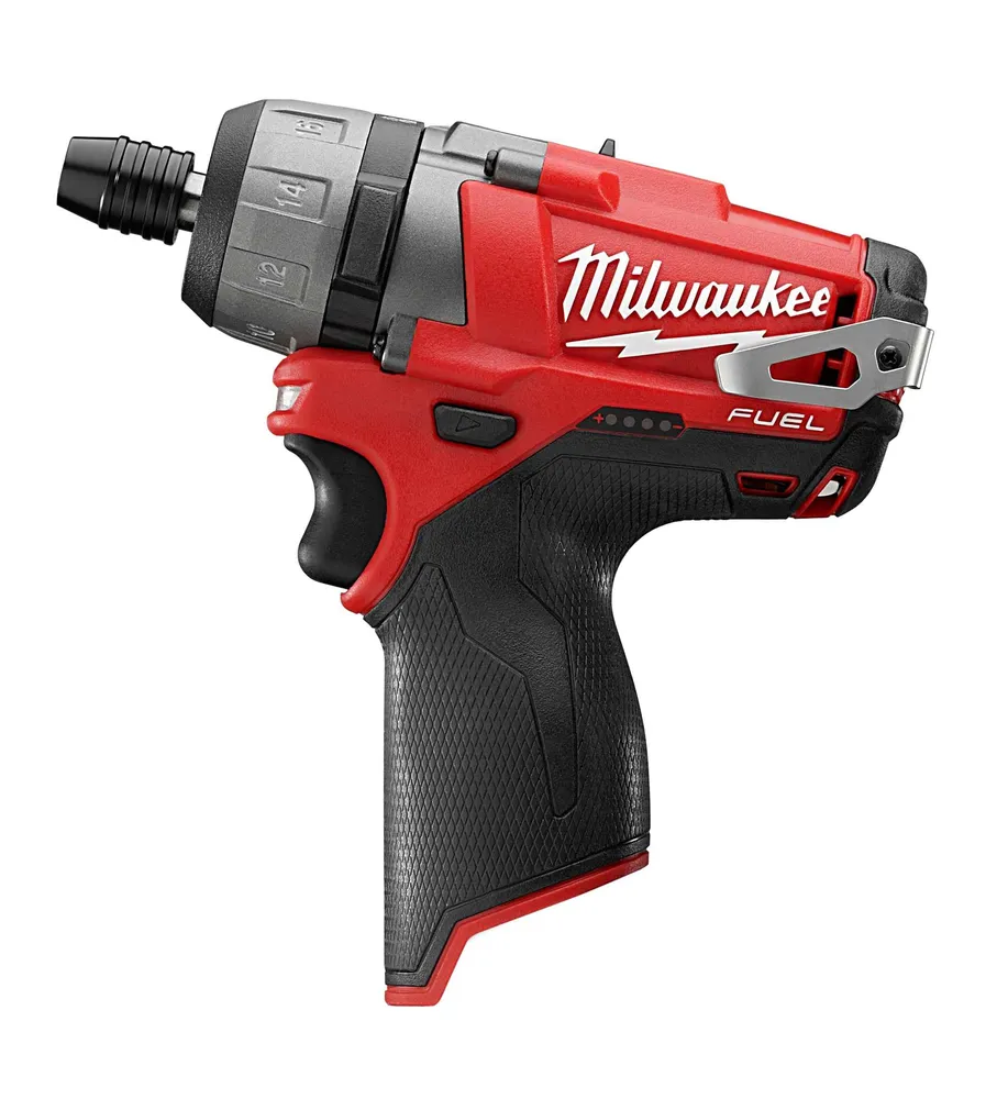 MILWAUKEE M12 FUEL 1/4" Hex 2-Speed Screwdriver (Tool Only) Robuust ontwerp