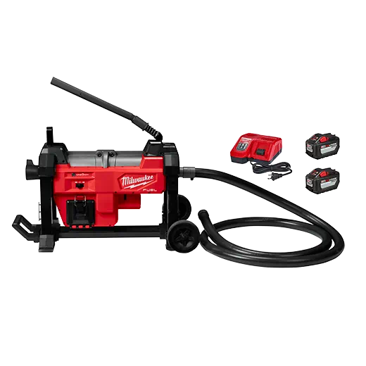 MILWAUKEE M18 FUEL Sewer Sectional Machine w/ CABLE-DRIVE Kit
