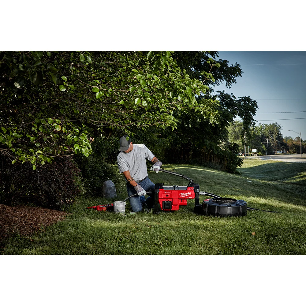 MILWAUKEE M18 FUEL Sewer Sectional Machine w/ CABLE-DRIVE Kit