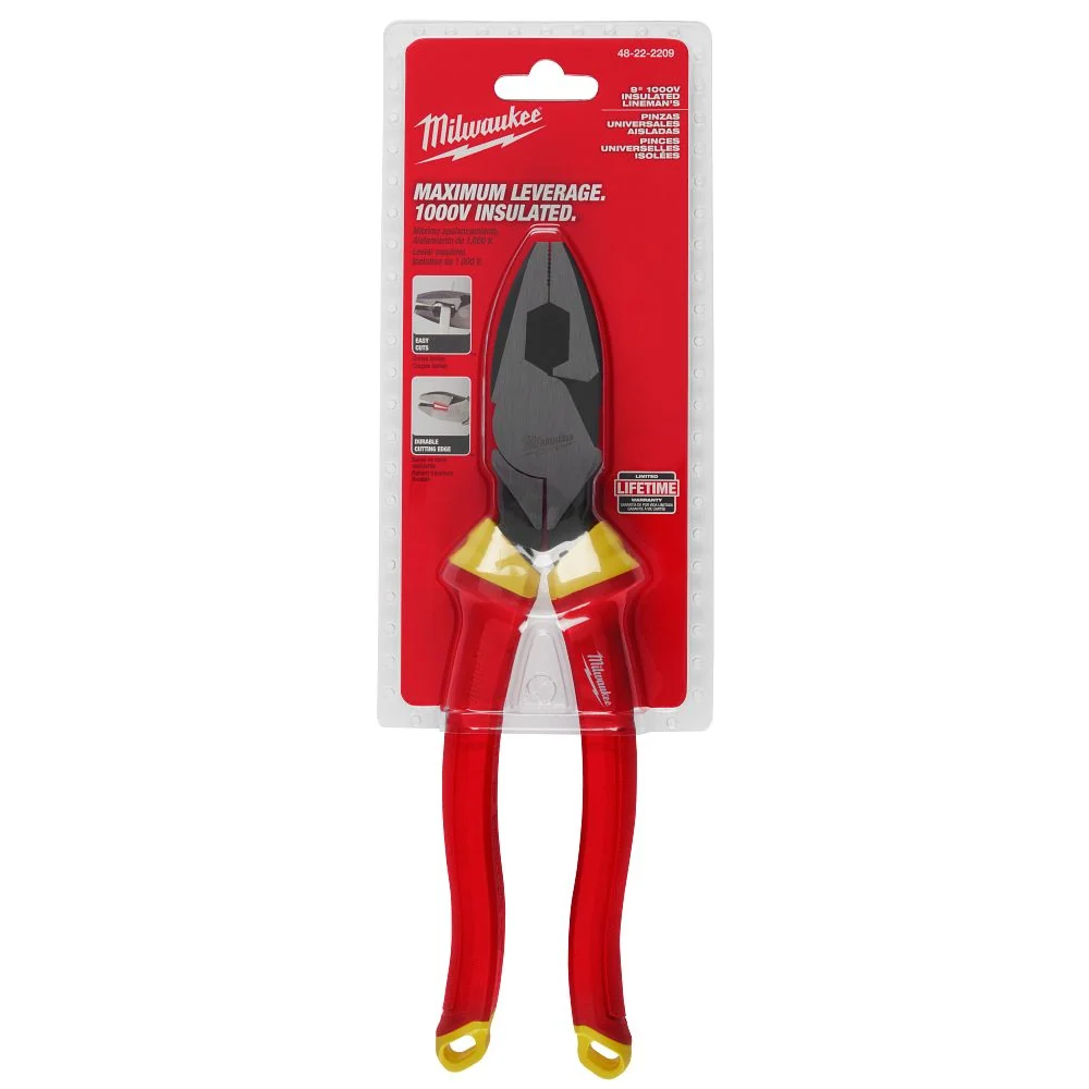Milwaukee Tools 9" Beschermd Lineman's Pliers 48-22-2209