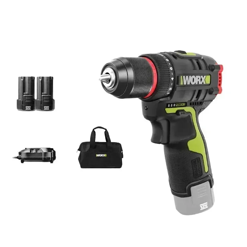 WORX WU130X Dubbel battery Cordless Electric Drill 12V 40Nm