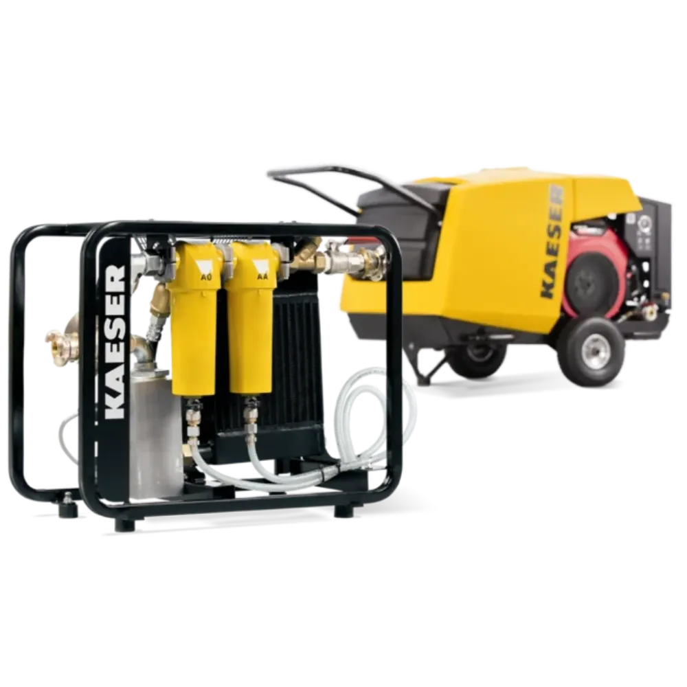 Kaeser M17 MobilAir 60 CFM 17 HP Lichtgewicht Air Compressor