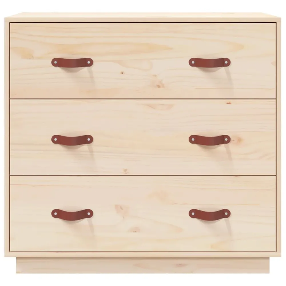 Dressoir 80x40x75 cm massief grenenhout voor inbouwkoelkasten