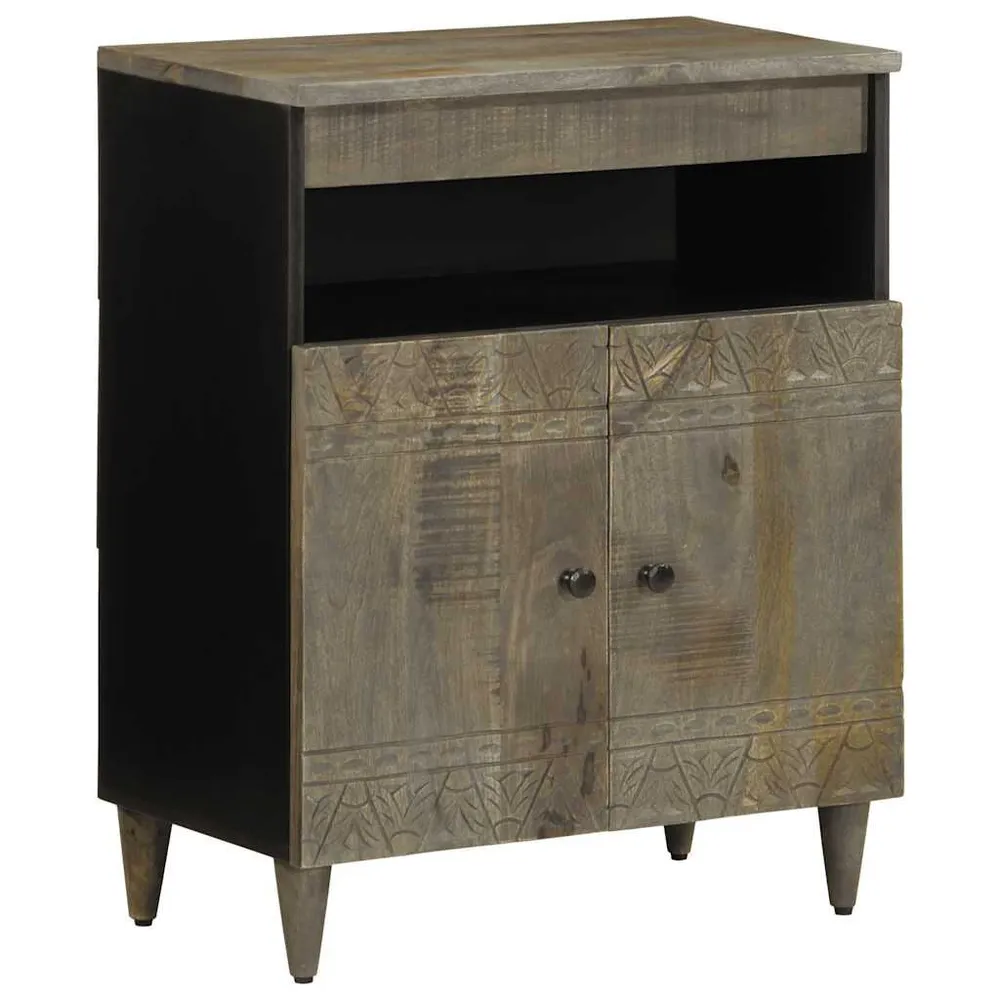 Brandveilig Gecertificeerd Dressoir 60x33x75 cm massief mangohout