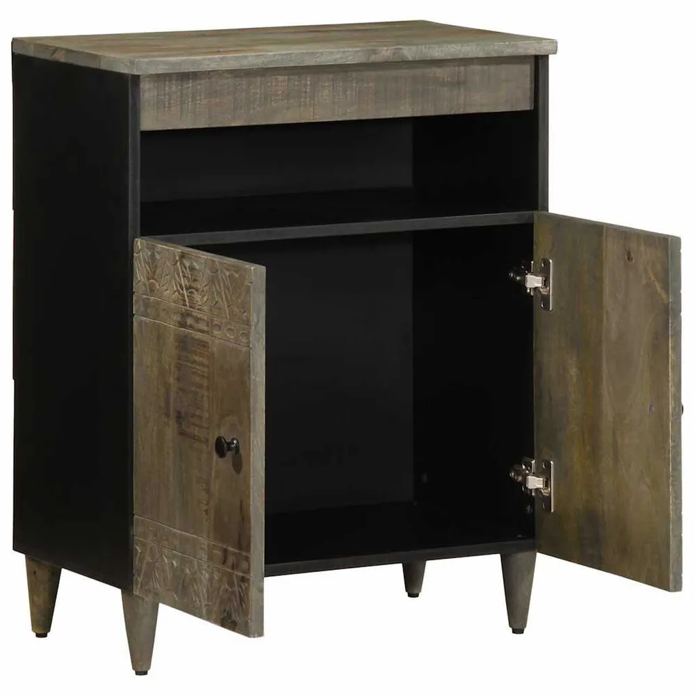 Brandveilig Gecertificeerd Dressoir 60x33x75 cm massief mangohout