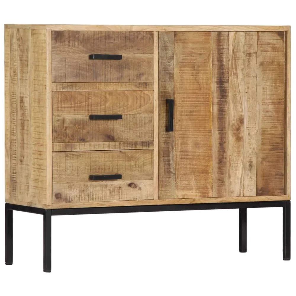 Professionele Kwaliteit Dressoir 88x30x71 cm massief mangohout