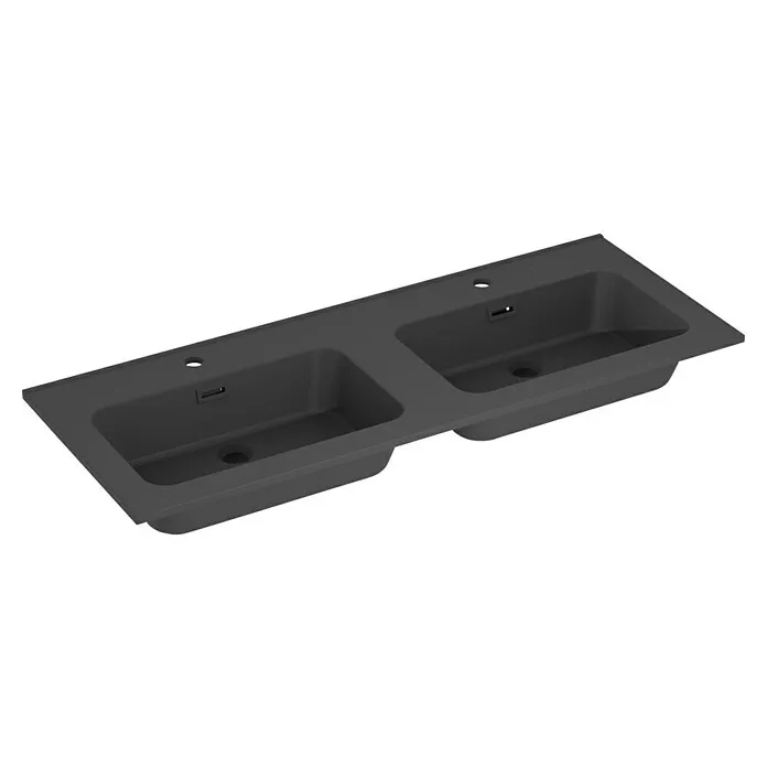 Allibert Wastafel Shadow dubbel - 121 x 46,5 cm