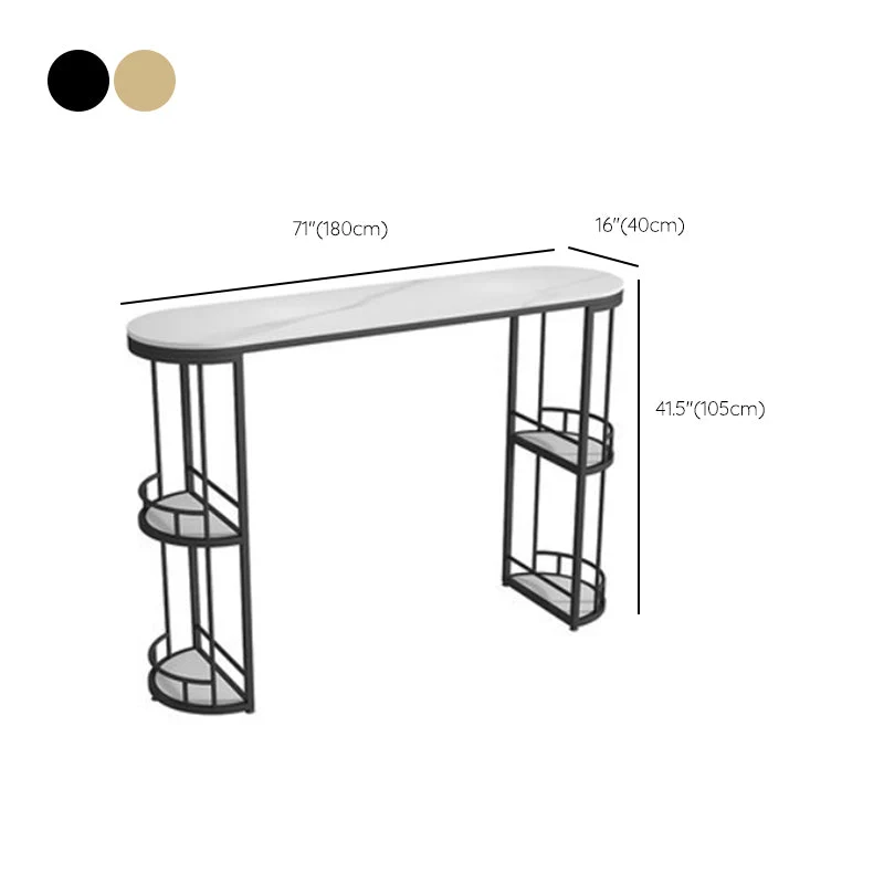 Double Storage Base Bar Dining Table Eigentijds Oval Bar Dining Table 39